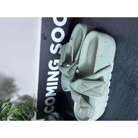 a new day Shoes - NEW! A New Day Sage Green Cozy Slippers – Women’s Size 6